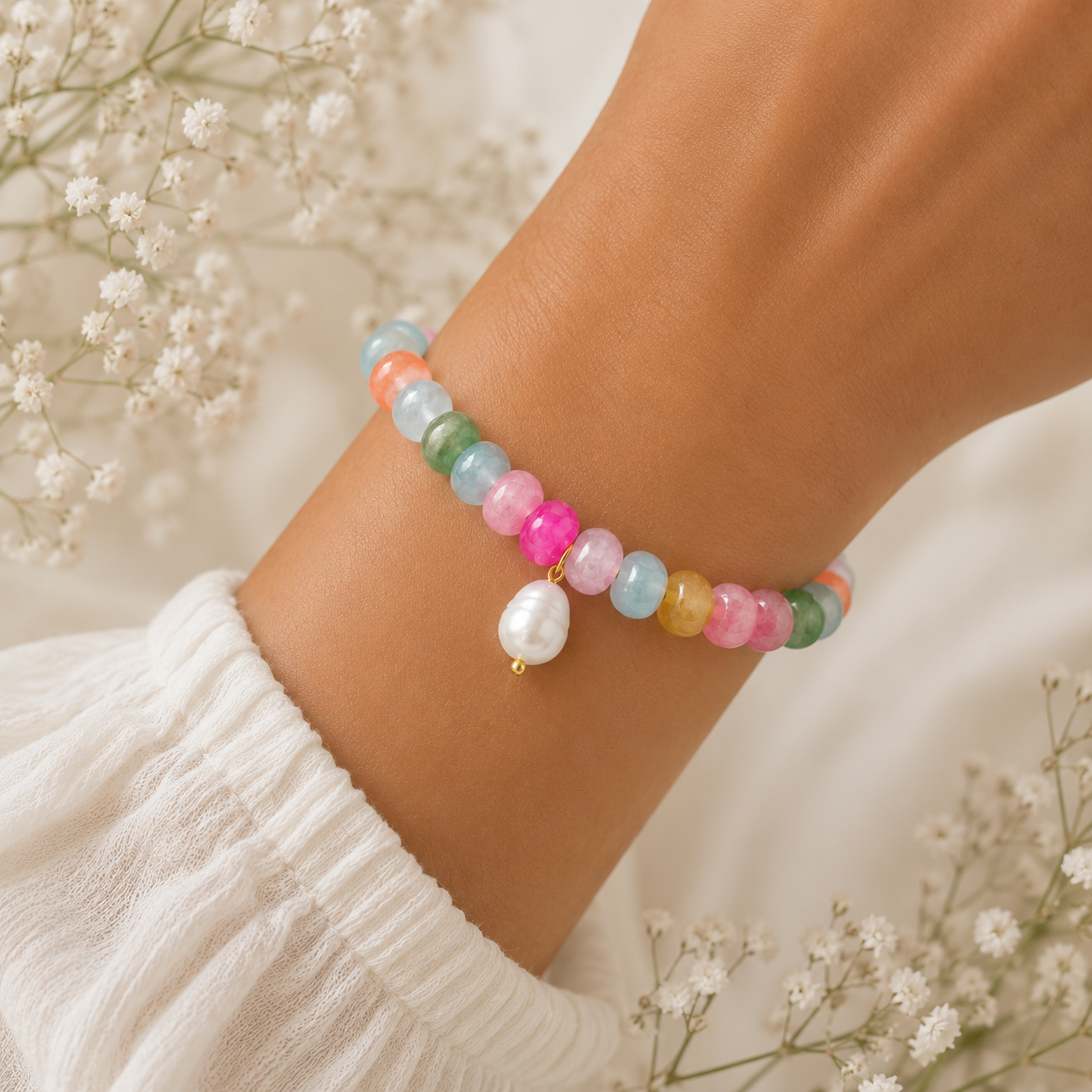 The Matilda pearl bracelet